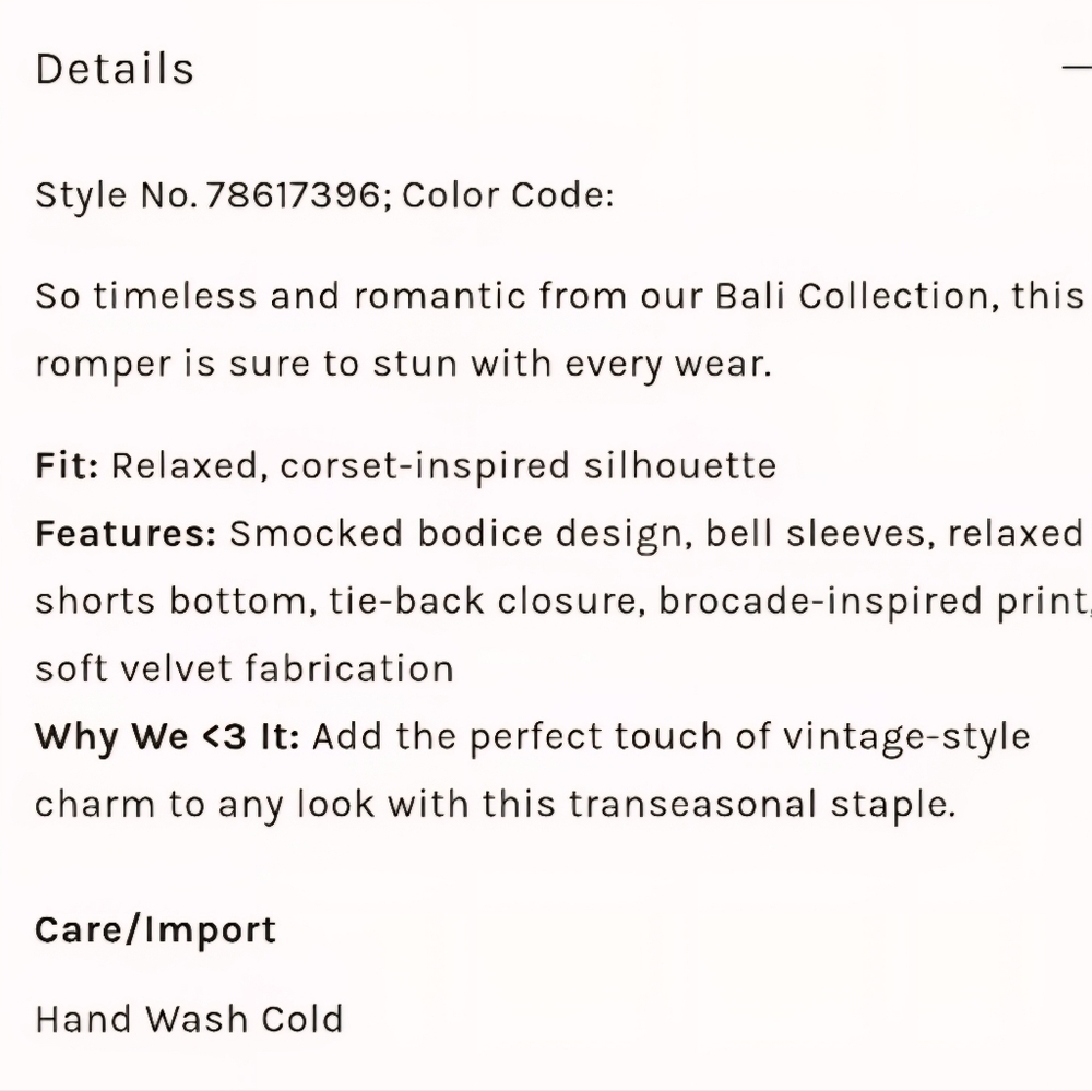 Free People Romper Bali Collection Bell Sleeve Velvet XS Homecoming Mini Dress - Picture 9 of 16